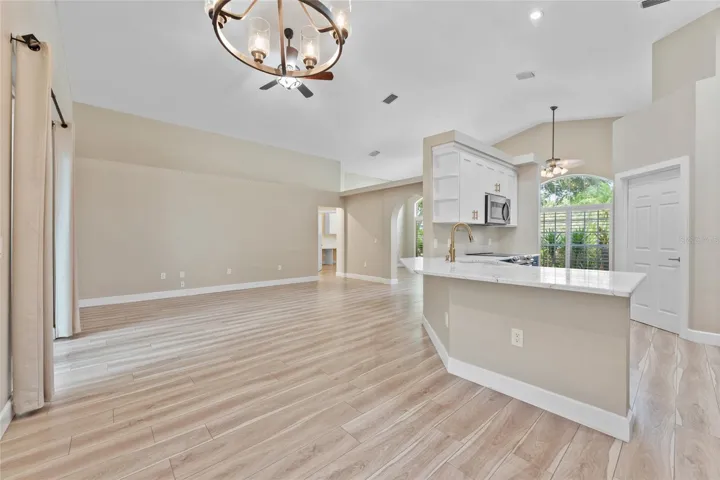 dining and living area