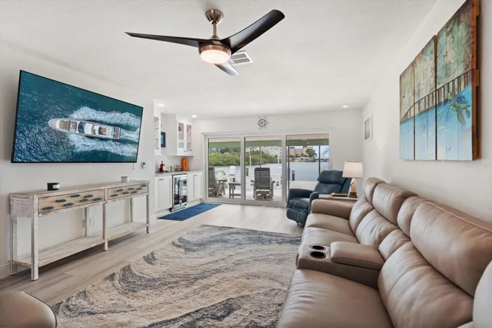 Such a wonderful Living room with great views while you watch or just relax