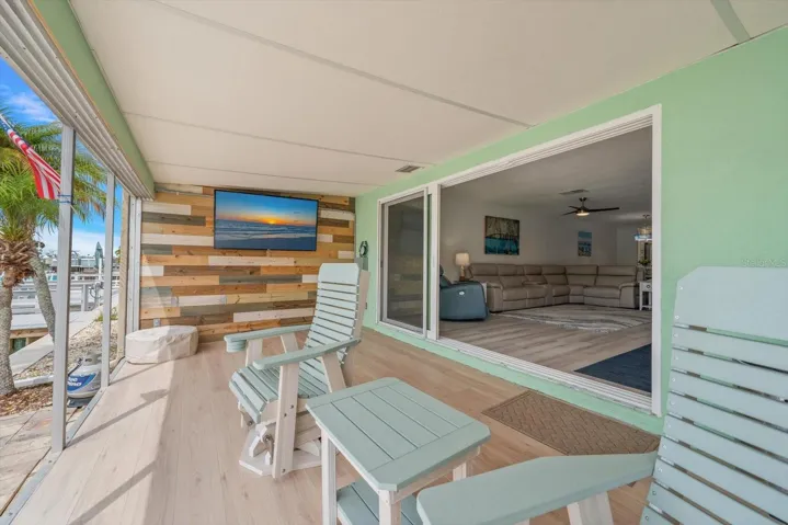 Great spot for morning coffee or Happy Hour!
