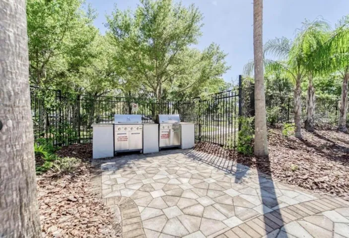 Community BBQ area