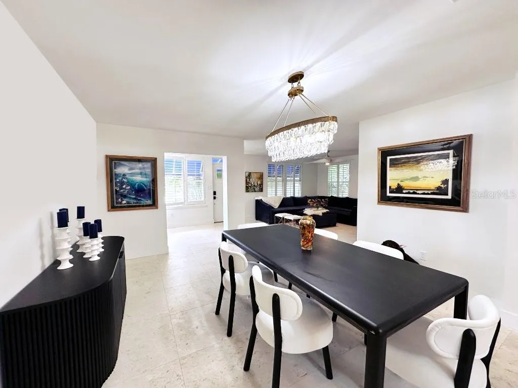 Dining area