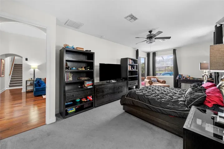 Primary suite offers generous space and a private retreat feel.
