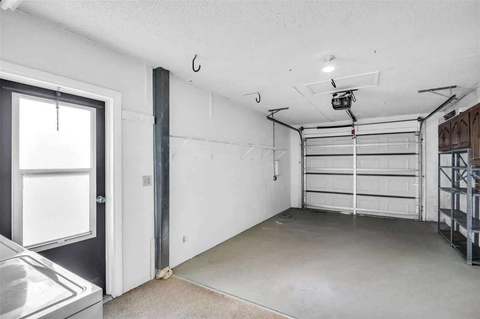Attached one car garage~