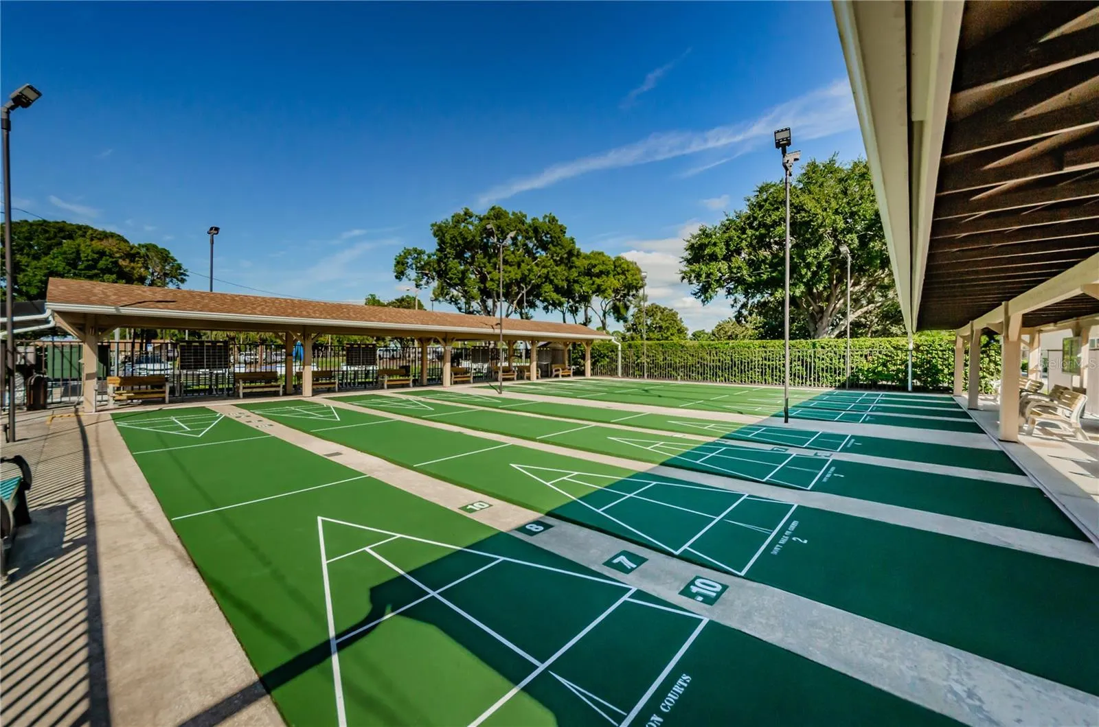 Shuffleboard, bowling, &amp; bocce ball leagues too~