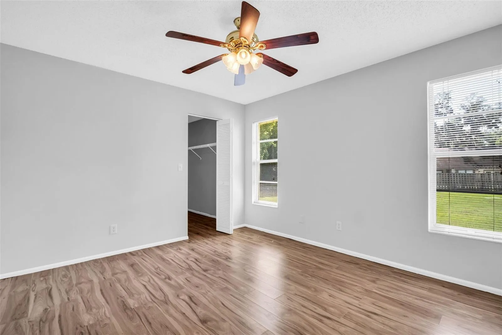Large guest suite with peaceful green views &amp; oversized walk-in closet~