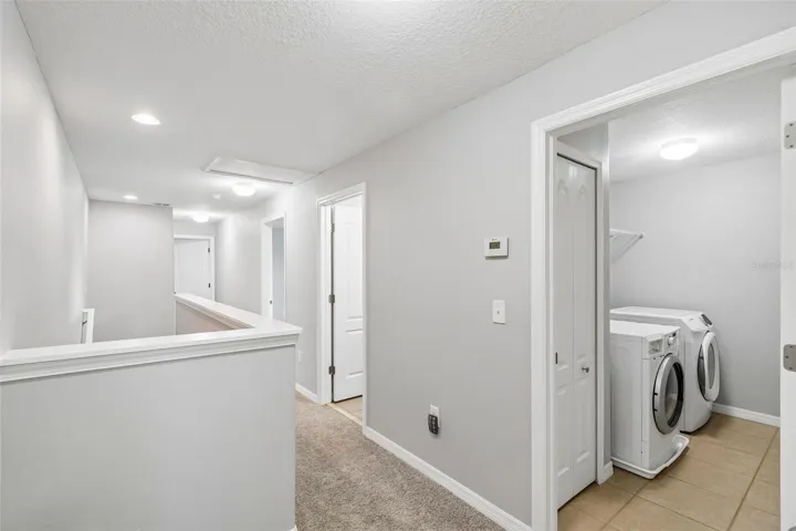 Laundry room upstairs