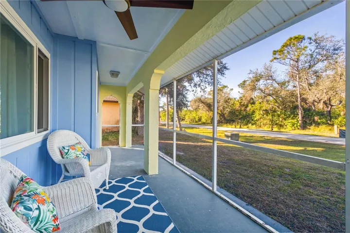View from the porch