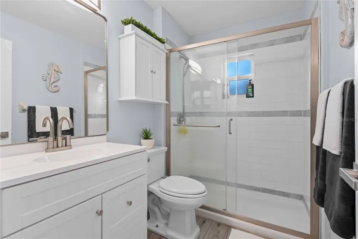 Remodeled bathroom