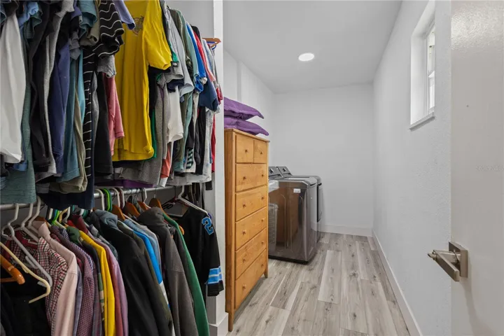 Walk in closet.