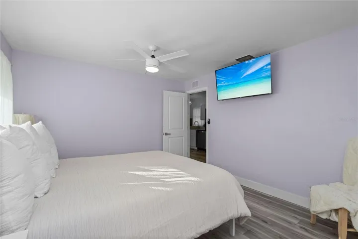 Alternate view of primary bedroom.