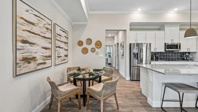 Model home - actual features may vary.