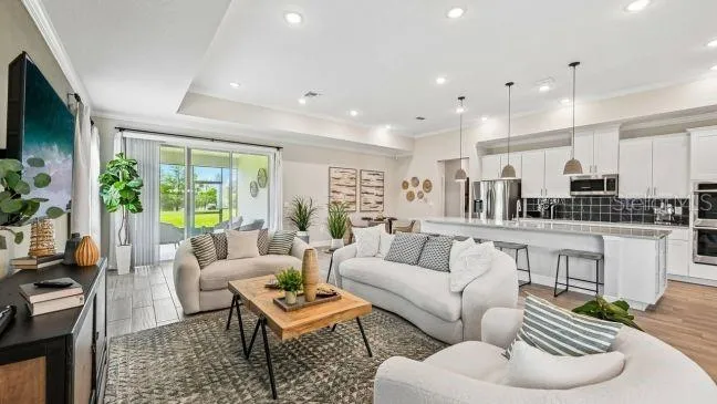 Model home - actual features may vary.