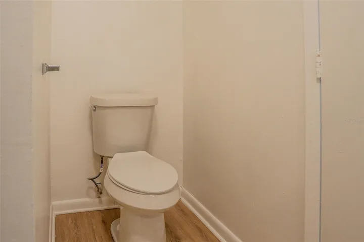 first floor half bath