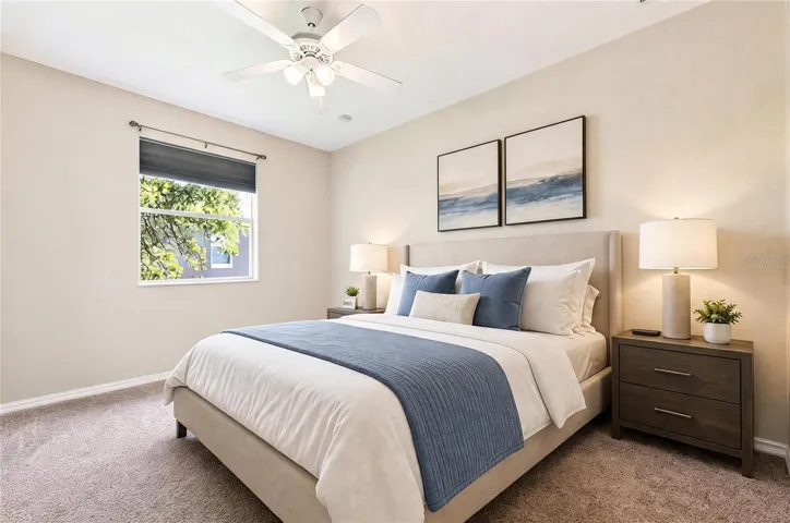 Primary Suite. Virtually Staged.