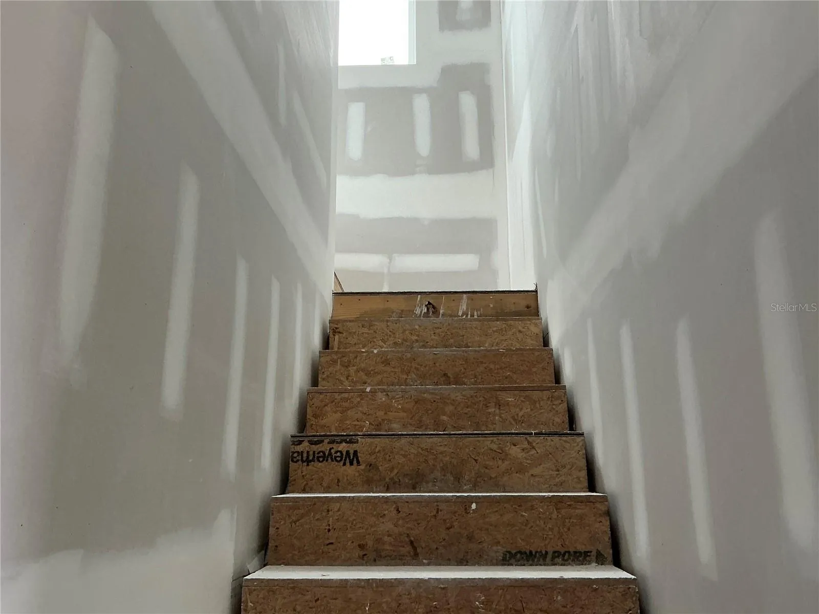 Going upstairs to the loft