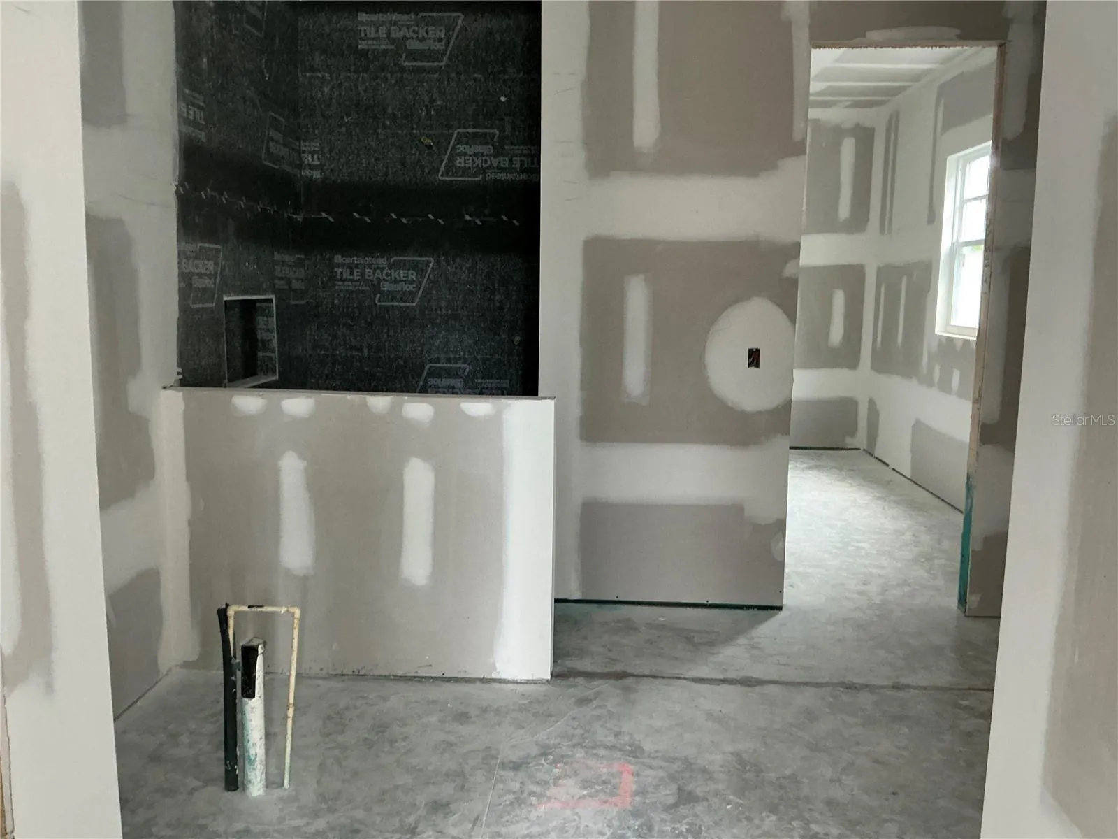 Master bath entry