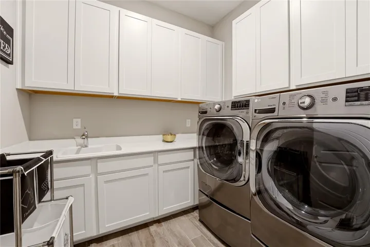 downstairs laundry