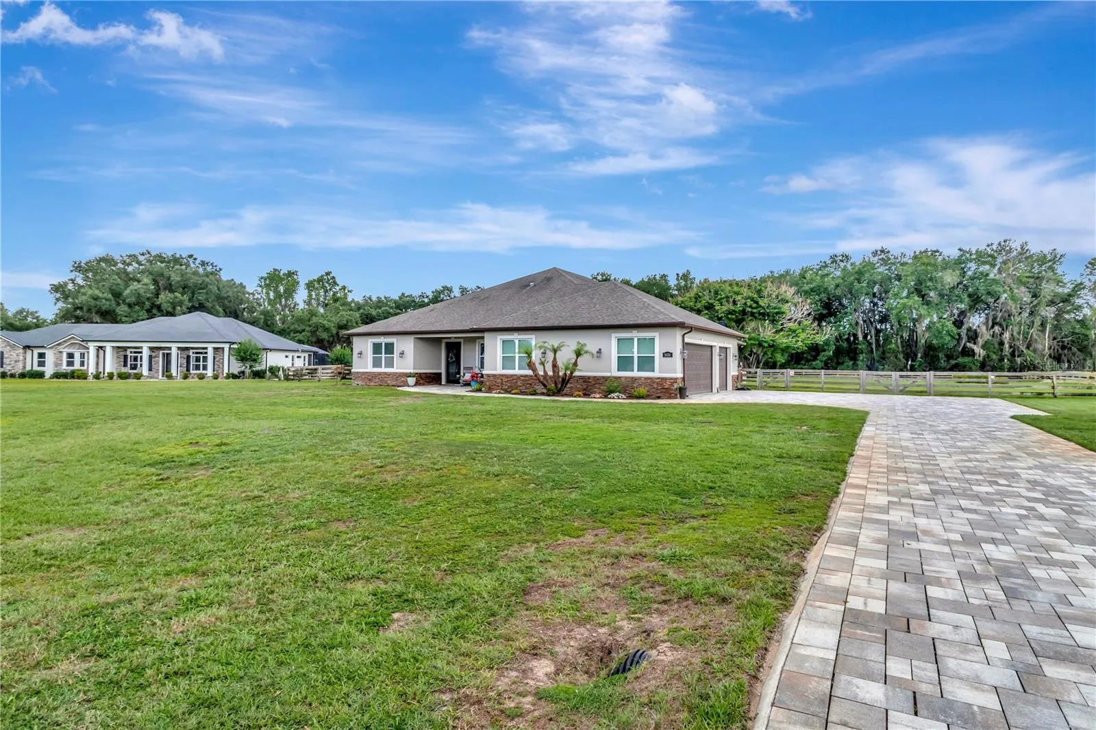 Brick Paved Driveway