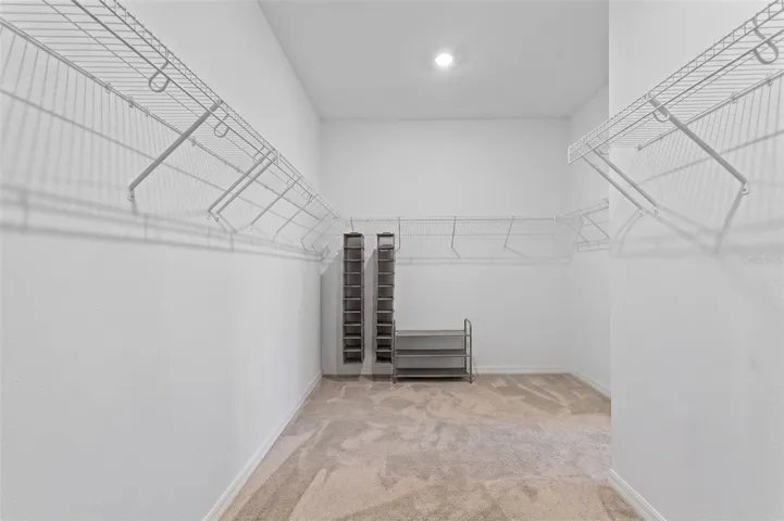oversized Primary closet