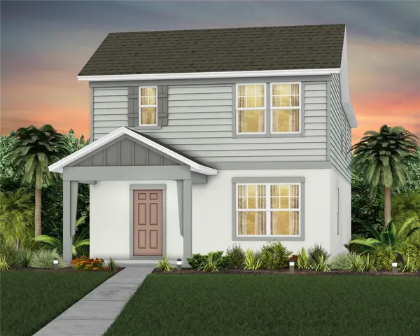 Exterior Design. Artistic rendering for this new construction home. Pictures are for illustrative purposes only. Elevations, colors and options may vary.