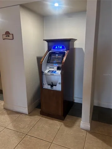 atm in lobby