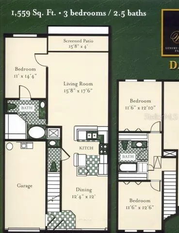 Floor plan with measurements