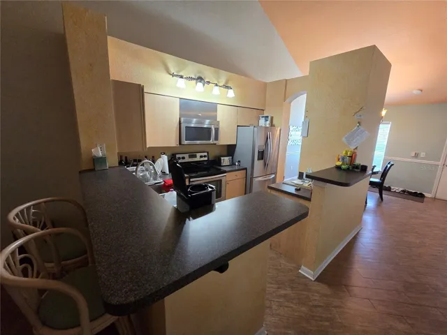 plank tile flooring downstairs