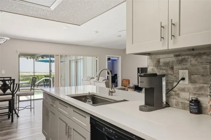 Open floor plan.