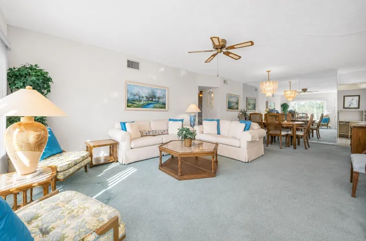 Living and Dining room combo