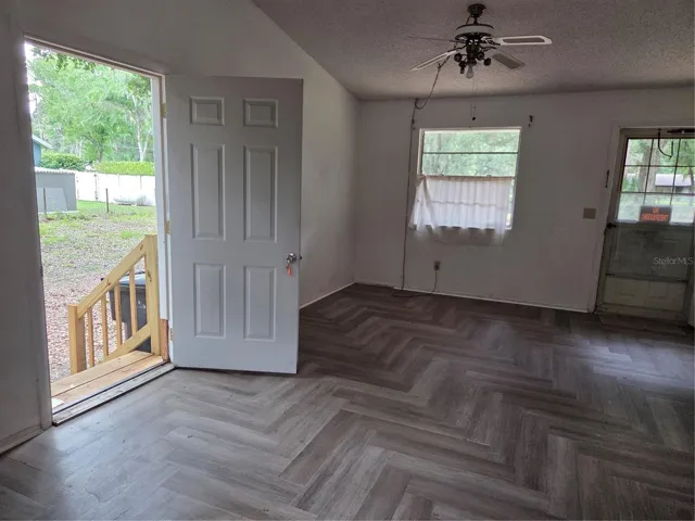 Side entry door