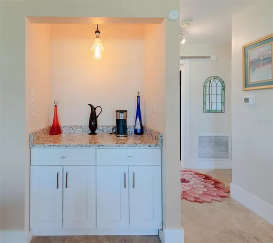 Beverage Area in Family Room