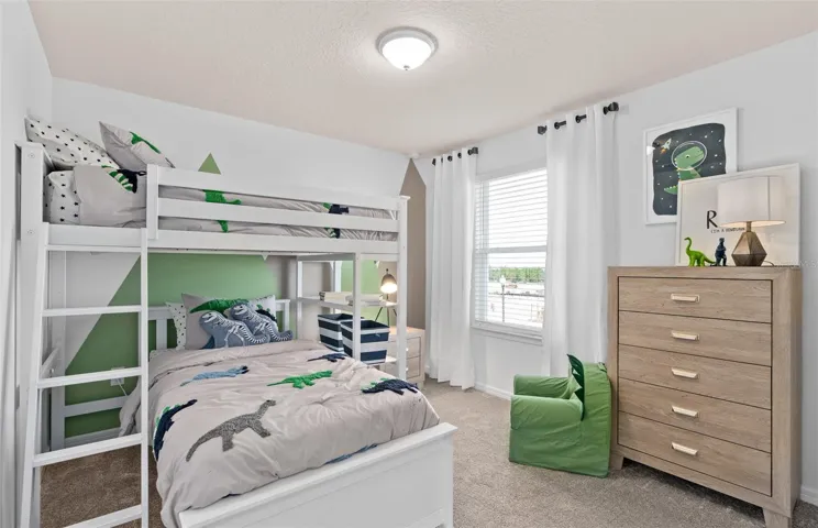 Model Home Design Only. Pictures and furnishings are for illustrative purposes only. Elevations, colors and options may vary. Furniture is for model home staging only