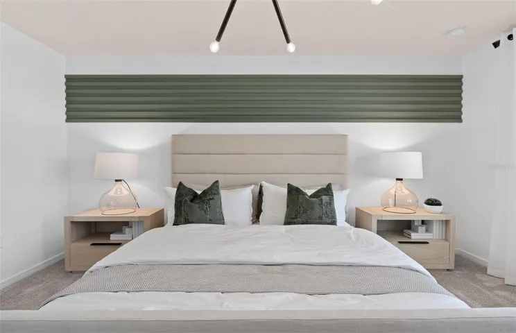 Model Home Design Only. Pictures and furnishings are for illustrative purposes only. Elevations, colors and options may vary. Furniture is for model home staging only