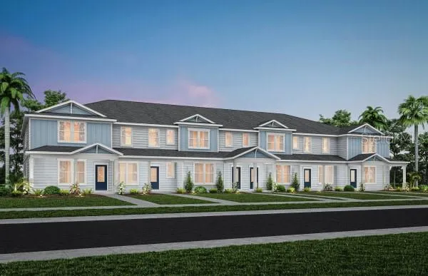 Exterior Design. Artistic rendering for this new construction home. Pictures are for illustrative purposes only. Elevations, colors and options may vary.