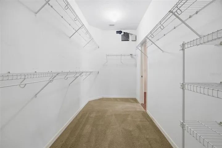 HUGE walk in closet