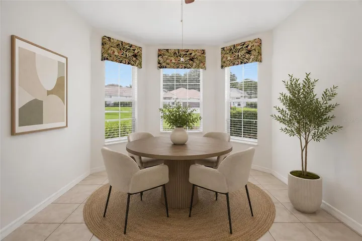 Breakfast Nook in Kitchen