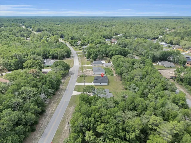 Neighborhood aerial view