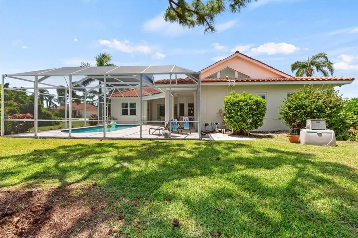 Rear view of home private