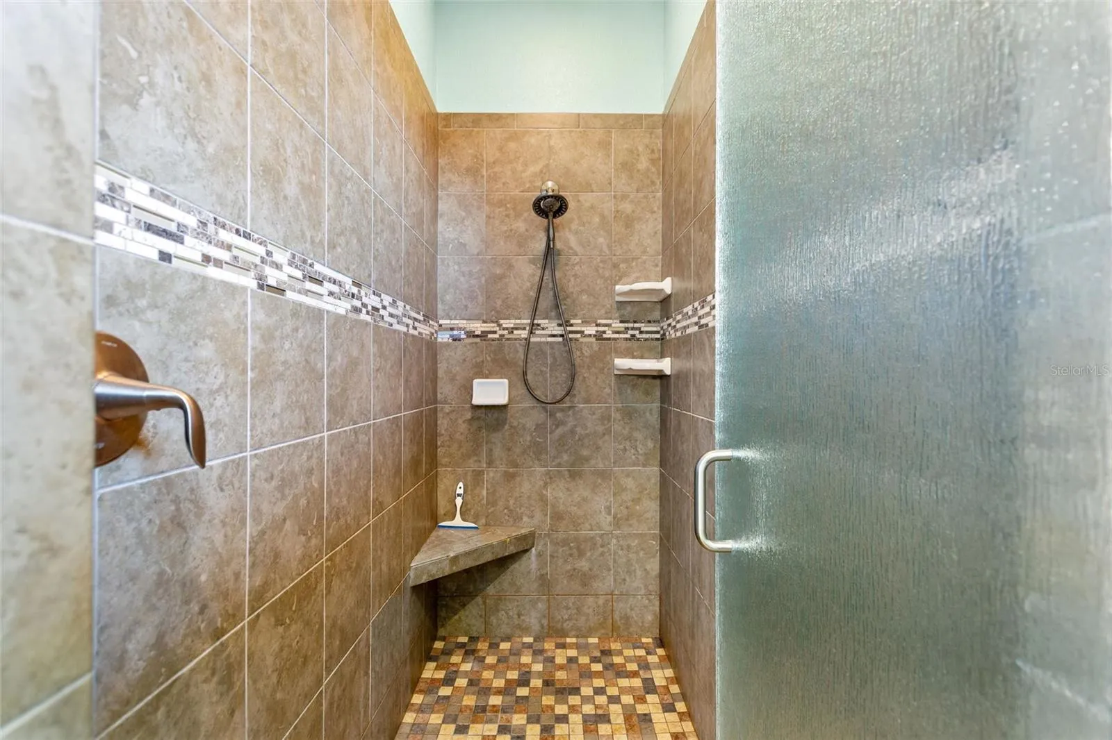 Walk in shower