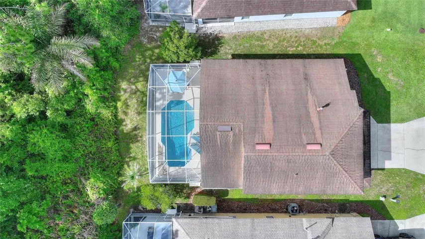 Overhead view