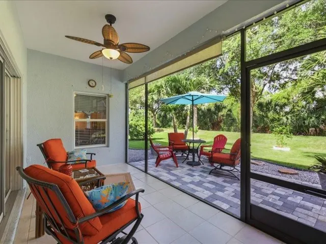 Screend Lanai and Paver Patio