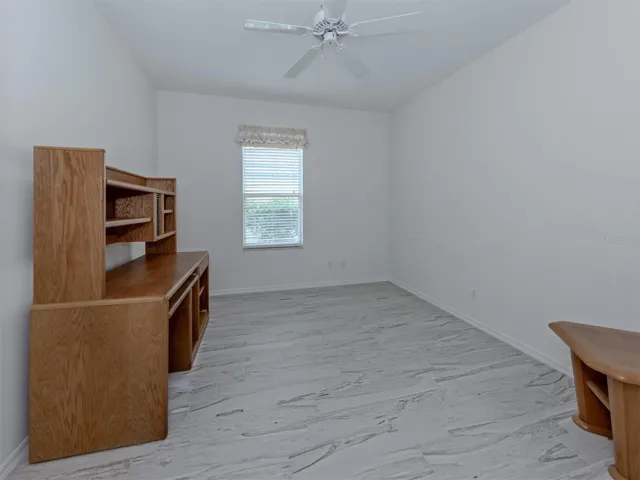 Plenty of space here in  this spacious den!