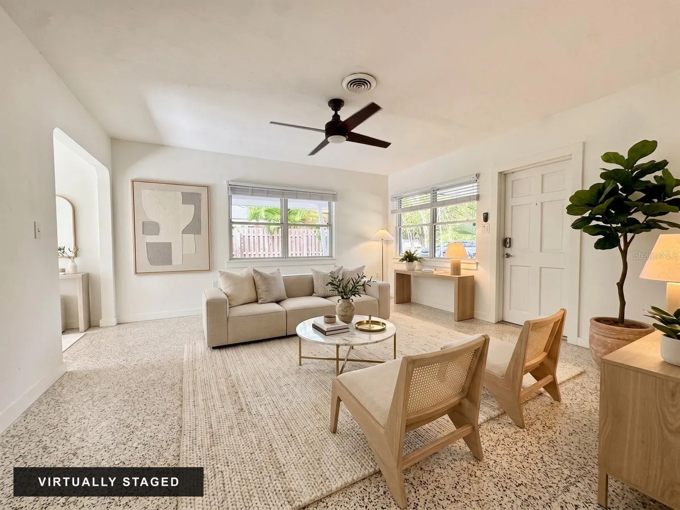 Living, Digitally Altered Virtual Staged