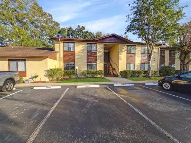 Front of condo