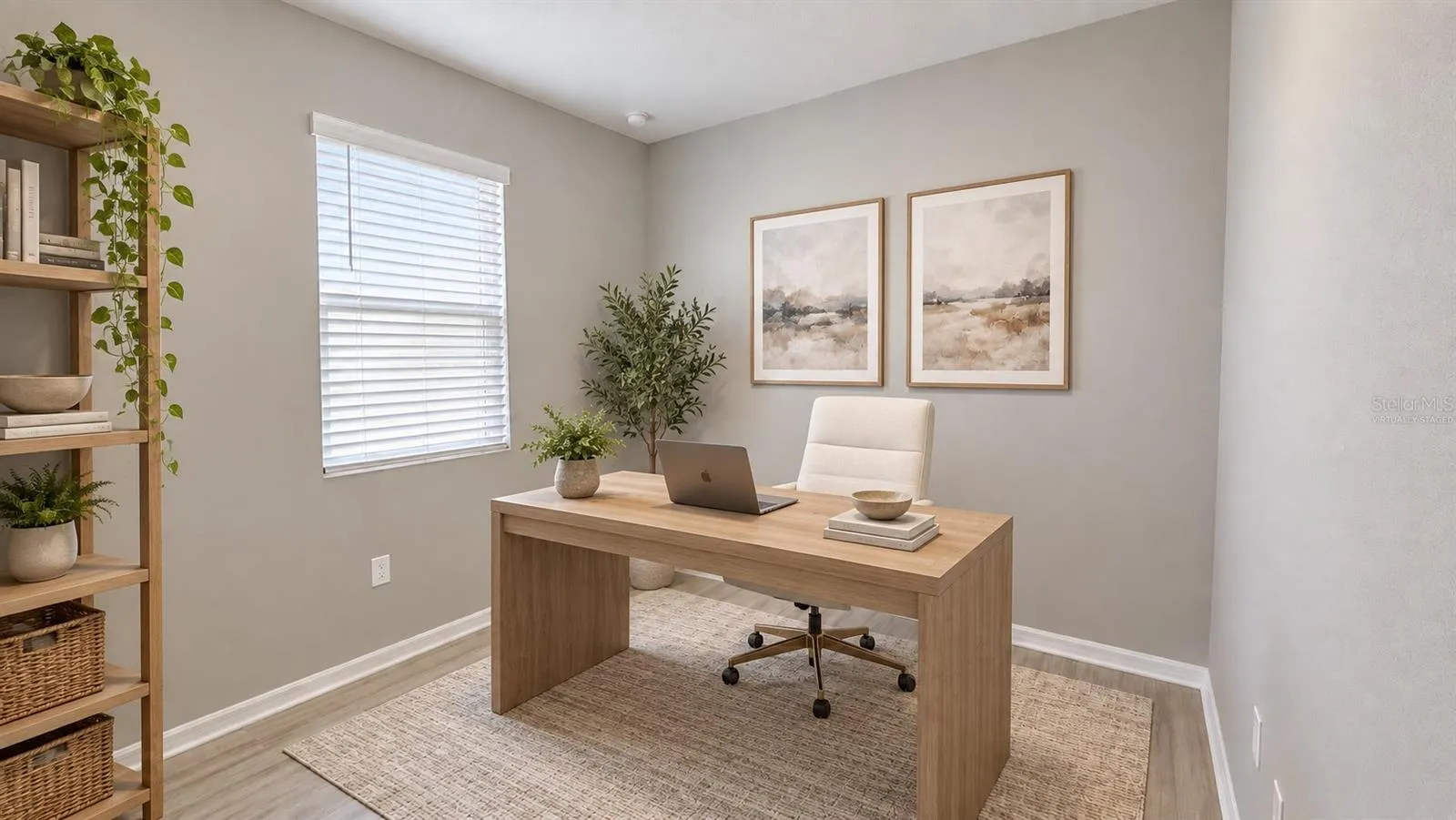 Virtually Staged-Guest Room/Office