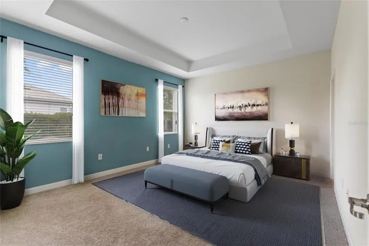 Virtual Staged - Primary Bedroom