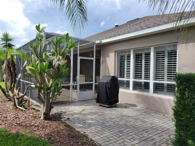 Outside Pavered Patio Area