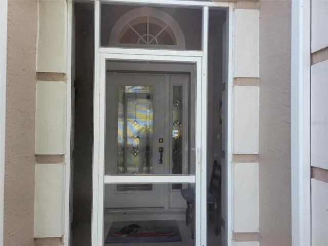 Front Screened Entry
