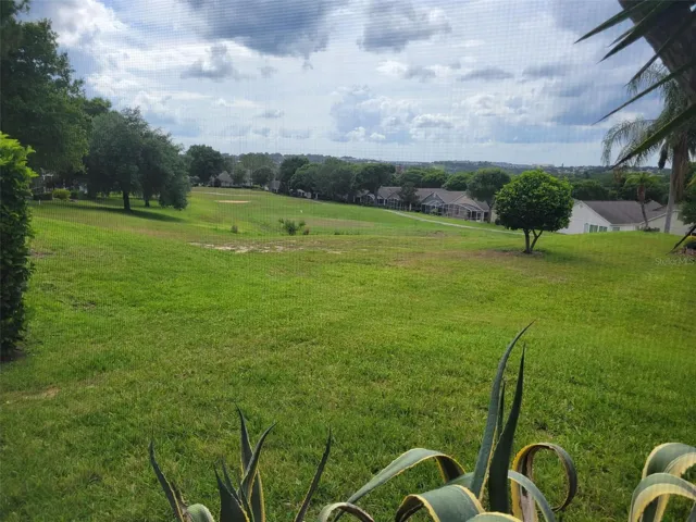 Golf Course View from Backyard