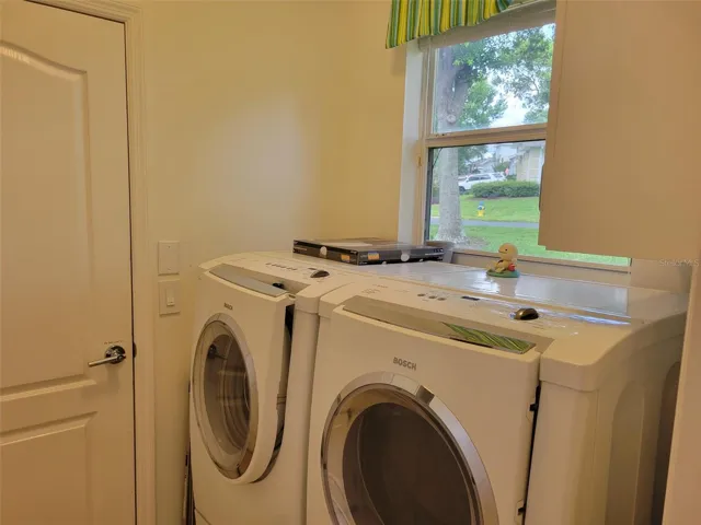 Laundry Room with Washer & Dryer